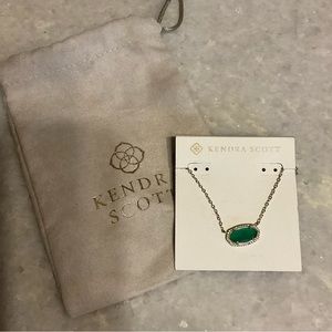 Kendra Scott Elisa Luxe in Emerald Green
